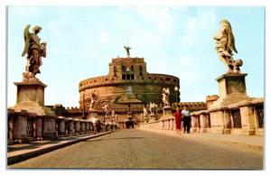 Pan American World Airways Rome, Italy Postcard