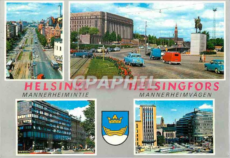 Postcard Modern Helsinki Helsinki Finland Suomi