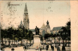 Statue,Antwerp,Belgium BIN