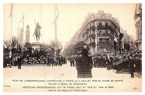 France  Paris, July 4,1918 Independence Day