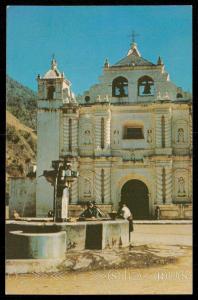 Guatemala - Fountain and Church at Zunil