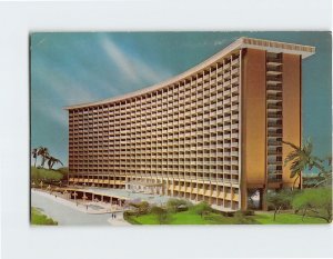 Postcard Century Plaza Hotel California USA