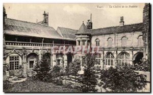 Old Postcard Tours Cloister of Psalette