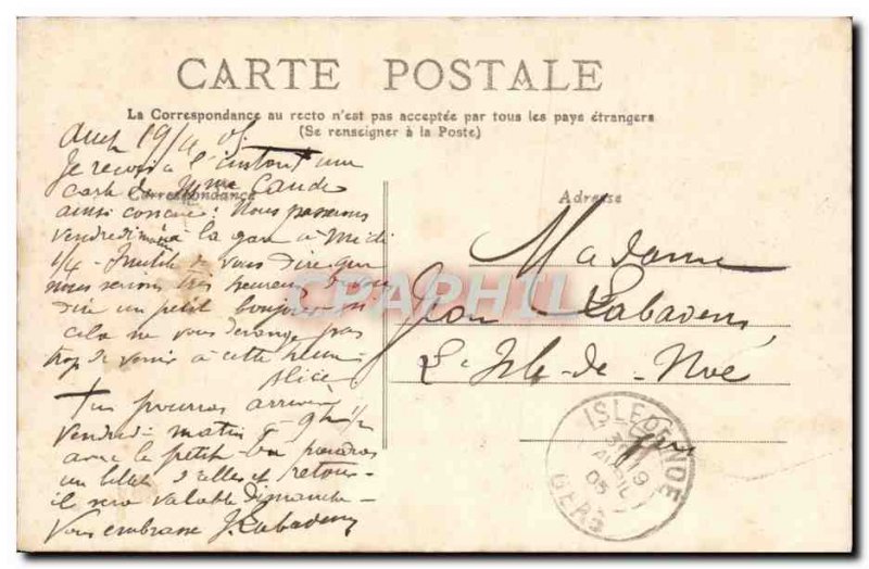 Old Postcard Auch Cathedrale Sainte Marie the great organ Pyerle