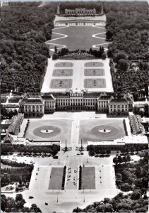 Postcard Austria Vienna Schoenbrunn aerial RPPC