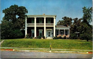 Vtg Waco Texas TX McCulloch House Residence 1960 Chrome View Postcard