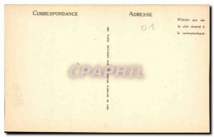 Old Postcard Bourg Ain Brou Church Interieur du Cloitre and Arcades