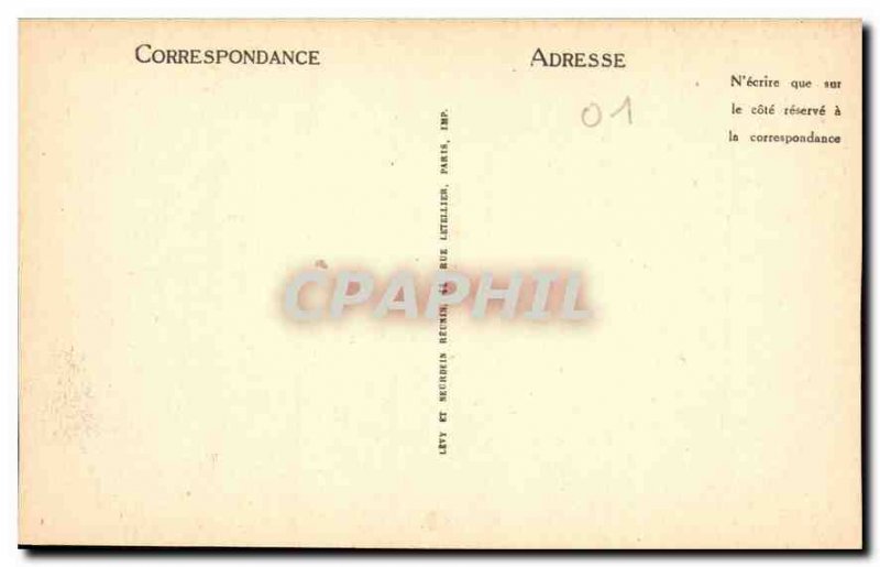 Old Postcard Bourg Ain Brou Church Interieur du Cloitre and Arcades