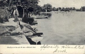 Boating, St. Joe River - Elkhart, Indiana IN