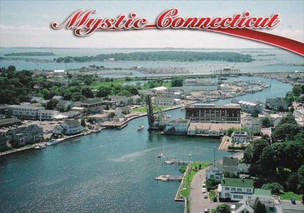 Connecticut Mystic Aerial View