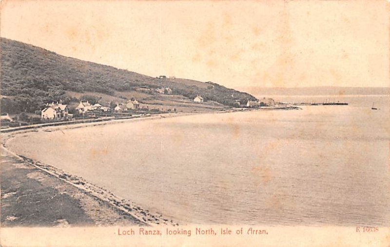 Loch Ranza Looking North Isle of Arran Scotland, UK 1905 