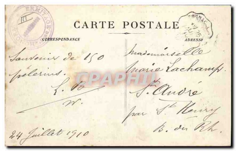 Old Postcard Roquefavour L'Ermitage