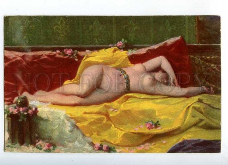 226667 NUDE Belle Slave HAREM Siesta by MAKART Vintage PC