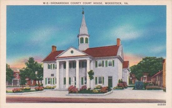 Ahenandoah County Court House Woodstock Virgina