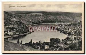 Old Postcard Boppard Totalansicht
