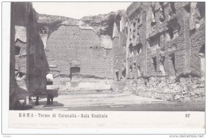 RP; ROME, Lazio, Italy; Terme di Caracalla, Sala Centrale, 1930s