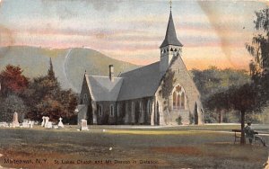 St Luke's Church in Matteawan, New York