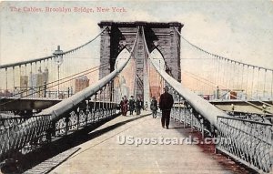 Cables, Brooklyn Bridge, Brooklyn Bridge, New York