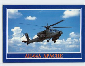 Postcard AH-64A Apache