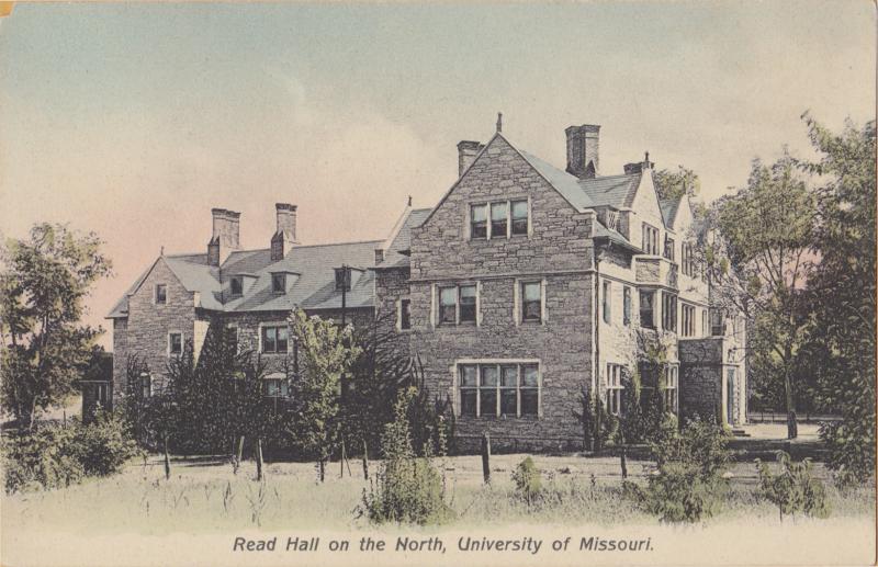 Columbia, MO. University of Missouri, Read Hall on the North