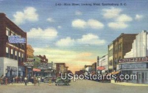 Main Street - Spartanburg, South Carolina SC  