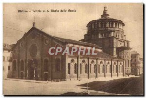 Old Postcard Milano Italy Italia Tempio di S MAria Graces