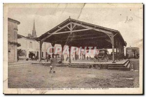 Postcard Old Levignac de Guyenne Marmande near Great Place du Marche