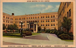 Kemper Lane Hotel, Kemper Lane at McMillan, Cincinnati OH Vintage Postcard O55