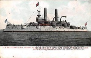 US Battleship Iowa Philadelphia, PA Unused 