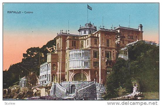 New Casino Hotel, Rapallo (Genoa), Liguria, Italy, 1900-1910s