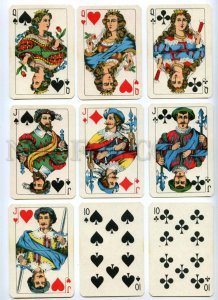 145112 Old POLAND 52 PLAYING CARDS deck KZ WP #67/77