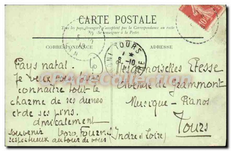 Postcard Old Lake Hossegor Capbreton