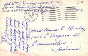 Los Angeles California~Sacred Seven Star Cavern Wishign Well~1945 RPPC-Postcard