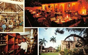 Jamaica  ROSE HALL~CLUB HOUSE GRILL At HALF MOON CLUB  Wine Cellar~Bar  Postcard