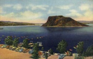 Elephant Butte Lake in Hot Springs, New Mexico