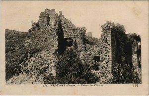 CPA Crozant Ruines du Chateau FRANCE (1050243)