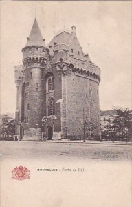 Belgium Brussells Bruxelles Monument Porte De Hal