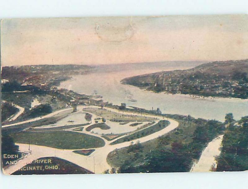 Pre-1907 PARK SCENE Cincinnati Ohio OH hp9894