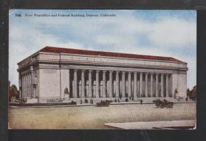 Post Office and Federal Building,Denver,CO Postcard 