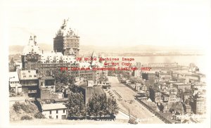 Canada, Quebec City, RPPC, Chateau Fontenac & Duffering Terrace, Photo