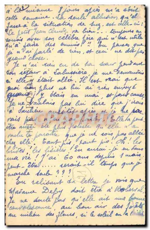 Old Postcard Beaune Old Fortifications Bastion Grosse Tour