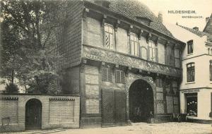 Vintage Postcard Hildesheim Ratsbauhof Lower Saxony Germany