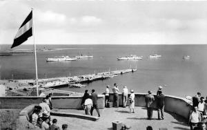 BG24018 helgoland blick zur reede ship bateaux  germany CPSM 14x9cm