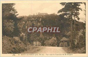 Old Postcard Mont Sainte Odile View to the Convent of St Jacques