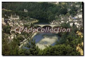 Postcard Modern Argentat Sejour Center Of Tourism And The Bridge On The Dordogne