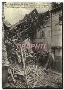 COPYRIGHT Troyes Eglise St Jean collapse of the tower and steeple