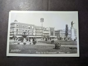 Mint Mexico RPPC Postcard Constitution Plaza Mexico City