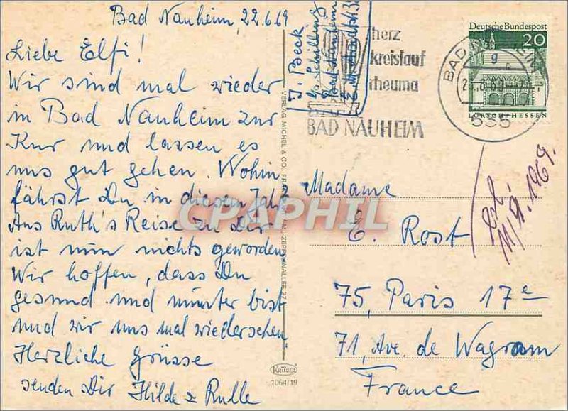 Modern Postcard Bad Nauheim