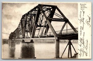 Memphis  Bridge  Tennessee   Postcard  1903