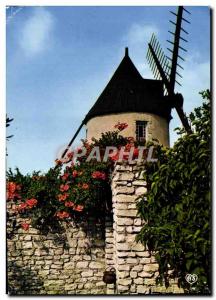 Postcard Modern Ile De Re Moulin Du Morinand